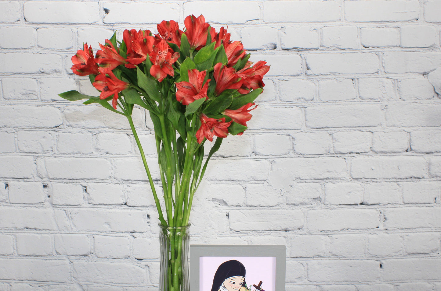 Fresh & Natural Alstroemeria - Red